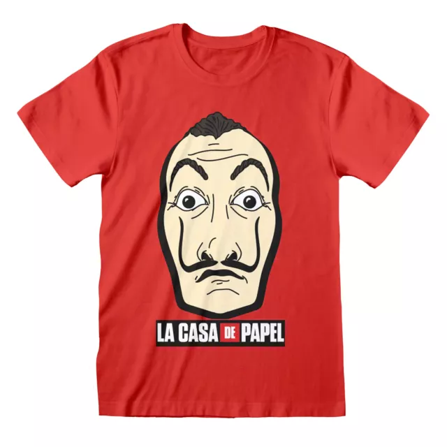 La Casa De Papel - Mask And Logo (Unisex)