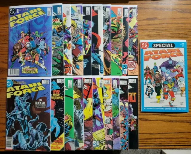 Atari Force 1-20 + Special Complete Newsstand Set Run! ~ NEAR MINT NM ~ 1984