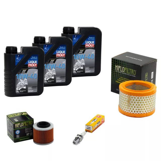 Kit Aceite para Aprilia Pegaso 650ML 97-00 Mantenimiento 3L Filtro De Bujía