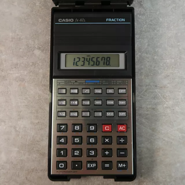 Casio fx-82L - Scientific Calculator Taschenrechner - Calculator Calculatrice