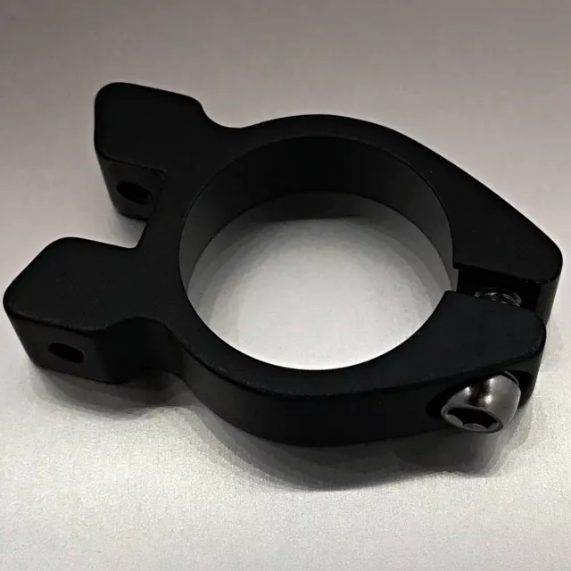 Seatpost Clamp with Rack Mounts —AUS STOCK— Bicycle Bike Black M5 — 34.9mm