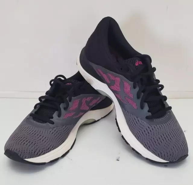 Asics Gel Flux 5 (T861N) Women’s Running/Walking Shoes Grey Black Size 9.5