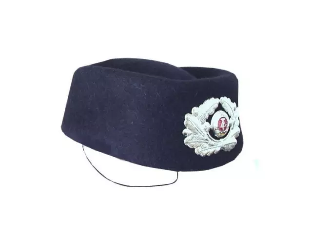 GDR Railway Police - Trapo Uniform Hat 52 Women's East German Ladies Has Police