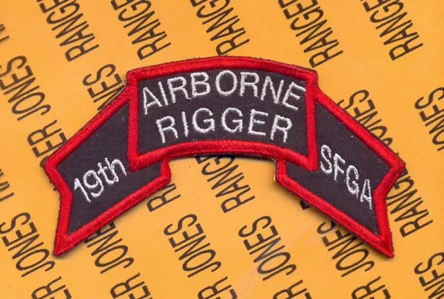 19TH SPECIAL FORCES Group Airborne SFGA para oval patch 1-B $3.00 ...