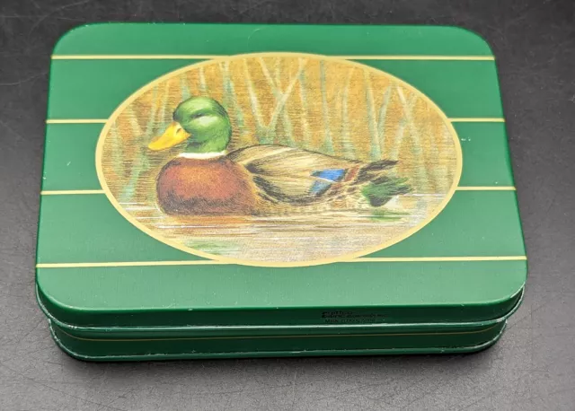 VINTAGE - Duck Playing Cards in Tin 2 Unopened Decks