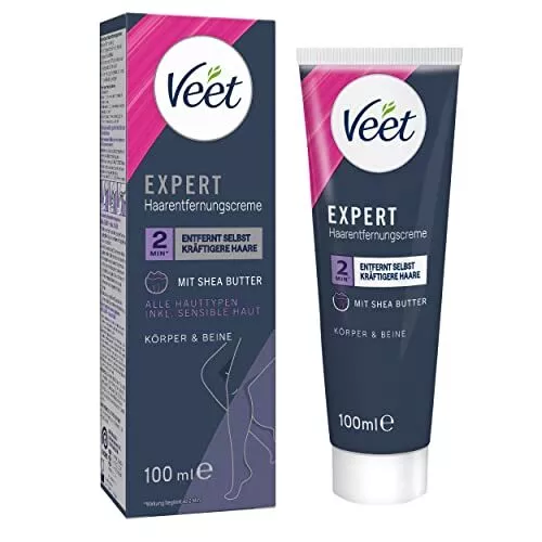 Veet EXPERT Haarentfernungscreme Körper & Beine alle Hauttypen 100ml