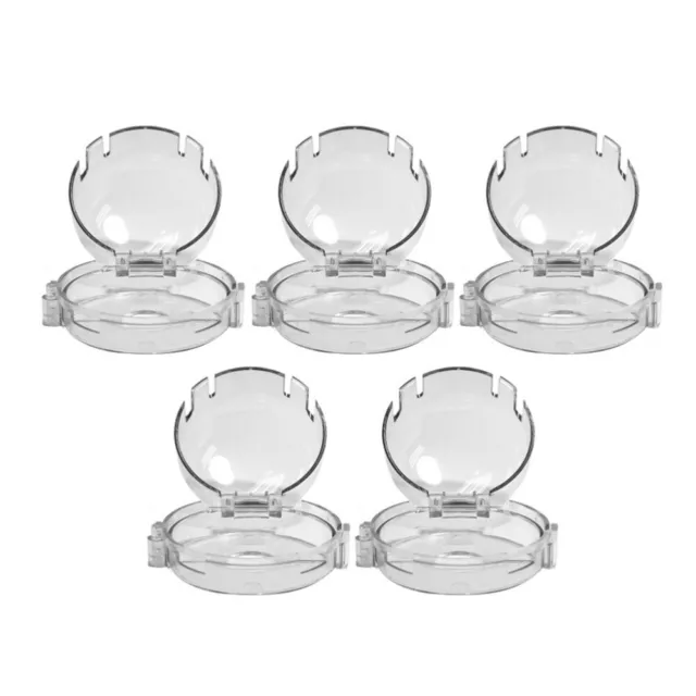 Clear Stove Knob Covers 5Pcs Kids Safety Kitchen Guard Gas Stove Knob Covers