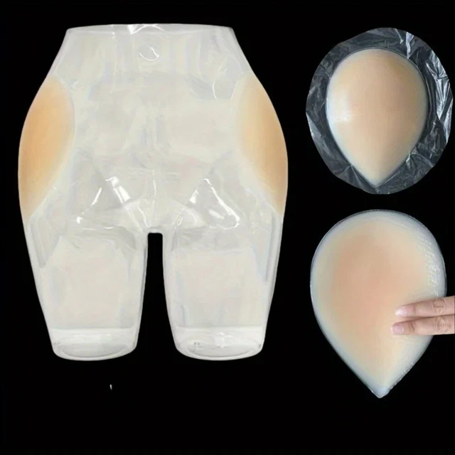 NON-MARKING FALSE HIP Width Pad Silicone Butt Pads Fashion Hip Sticker ...