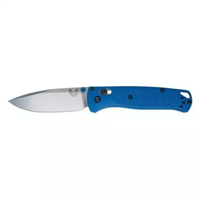 BENCHMADE Bugout 535 Knife CPM-S30V Stainless Steel & Blue Grivory