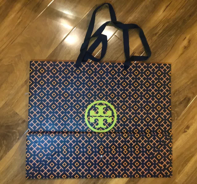 Tory burch on sale paper shopping bag