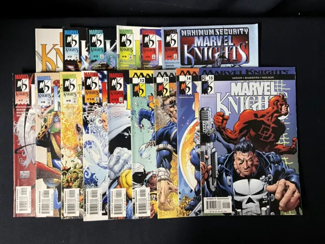 Marvel Knights #1-15 Complete Series - Daredevil, Punisher, Dr. Strange