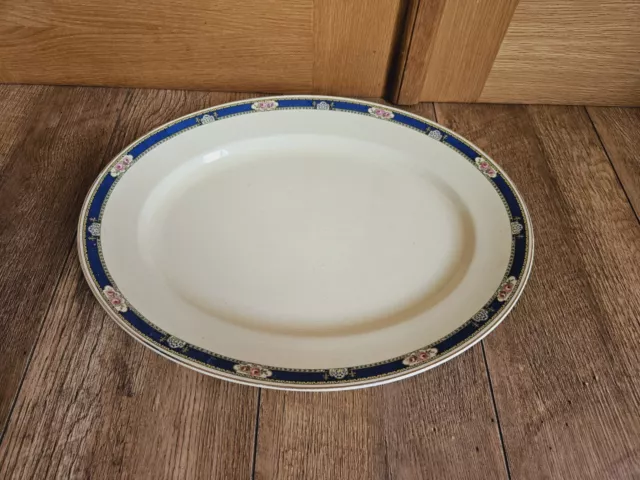 Wedgewood Florence Oval Meat Serving Platter Plate 16inch