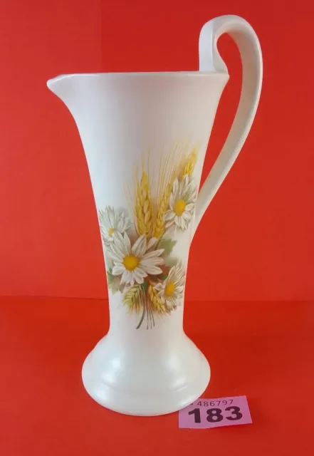 Purbeck Gifts  Poole  Dorset   Tall Jug   Winter Wheat Pattern    Ceramic