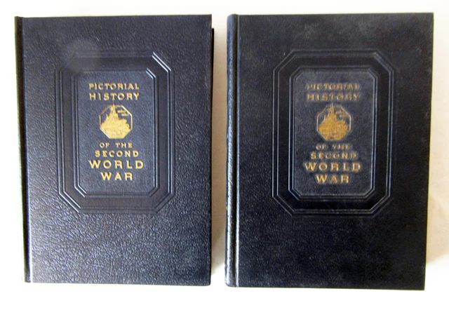 PICTORIAL HISTORY OF the SECOND WORLD WAR Two Volume Set, 1944 £22.75 ...