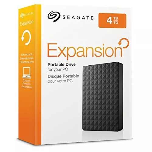 Seagate Expansion Portable Hard Drive for PC,Xbox One,PS4 (1TB 2TB 3TB 4TB 5TB)