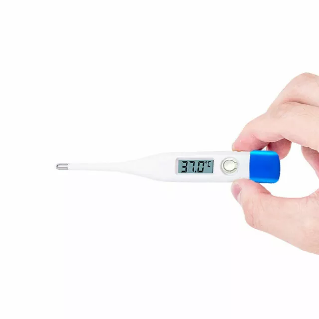 Digital LCD Thermometer Medical Baby Adult Fever Kids Safe Ear Mouth Fahrenheit 3