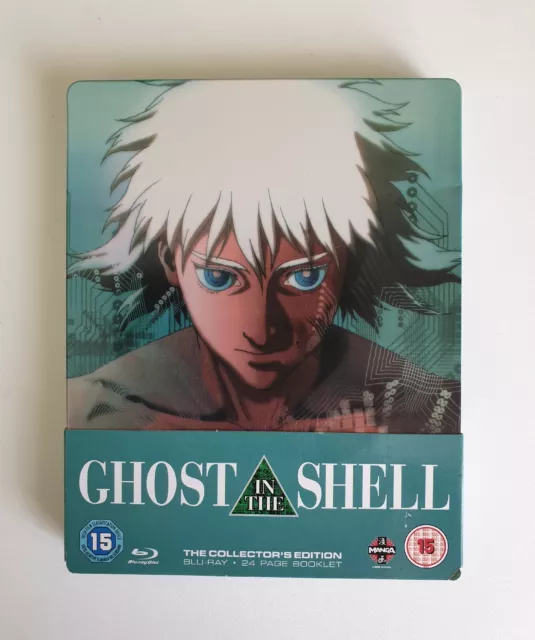 Ghost In The Shell Collector's Edition Steelbook Blu Ray & Art Booklet (Anime)