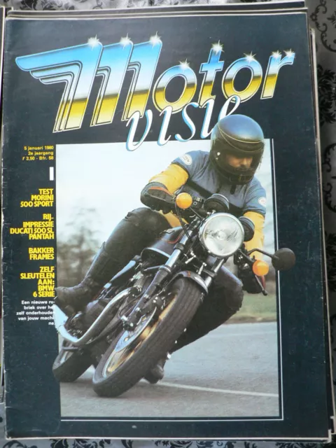 Motorvisie Dutch Motorcycle Mag Complete Set 1979-1983 About 118 Issues 2