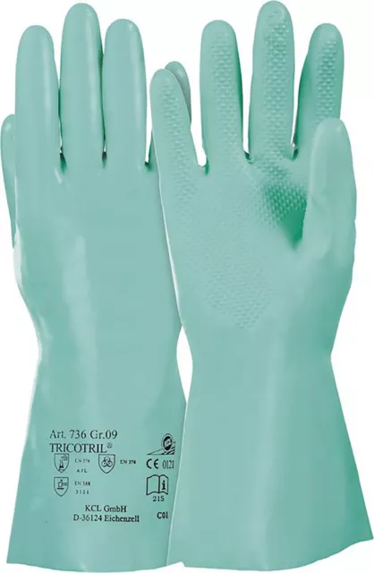 Honeywell KCL Handschuh Tricotril 736 L 300mm Gr.8 grün