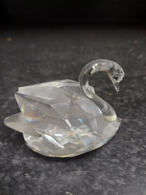 large swarovski Crystal Swan