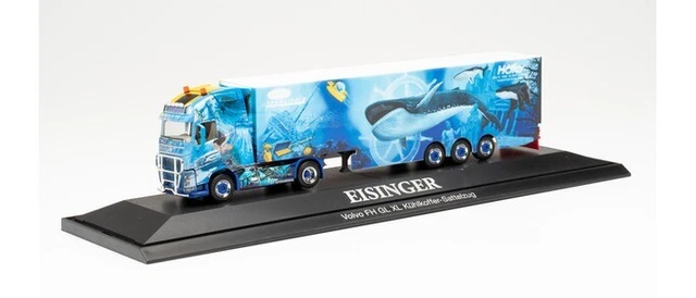 Volvo F12 GL + semi-remorque bâchée "I love Albedo" - SNC