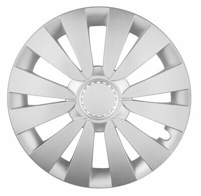 Set of 15'' Wheel trims hub caps fit Renault Clio Kangoo  4x15" NEW silver