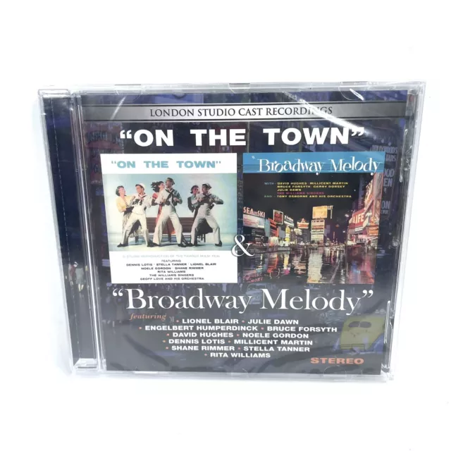 London Studio Cast Recording On The Town Broadway Melody CD