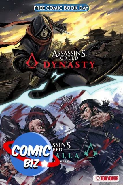 Fcbd 2021 Assassins Creed Valhalla & Dynasty (2021) 1St Printing Unstamped