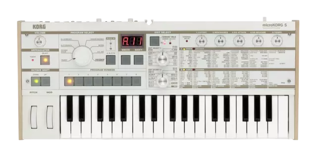 Korg MicroKorg S 37 Note Digital Synthesizer