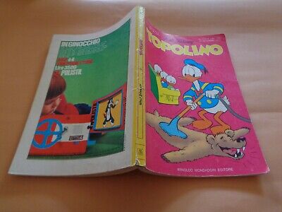Topolino N° 773 Originale Mondadori Disney Buono 1970 Bollini