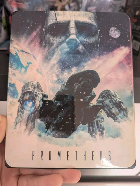 PROMETHEUS 2D+3D BLU Ray Steelbook with alternative magnetic artwork ...