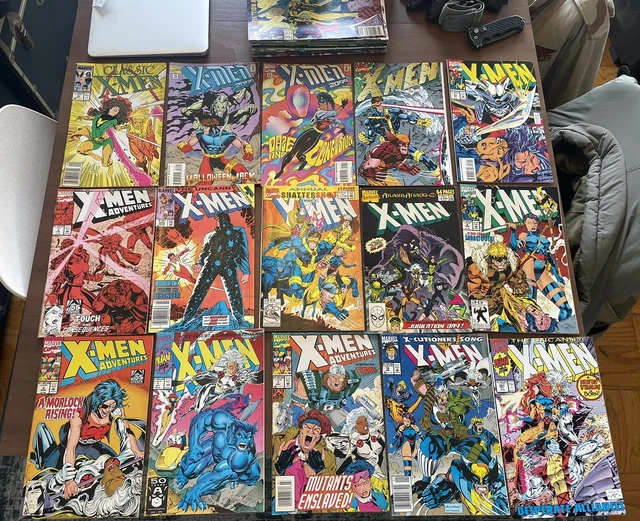 Lot Of 30 Marvel Xmen Comics Darkhawk #1 Wolverine Xmen 1St Issue 1991