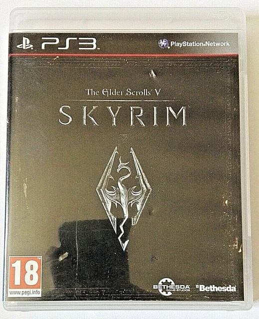 SKYRIM THE ELDER Scrolls V + Carte du Jeu - PS3 PlayStation 3 EUR 8,90 ...