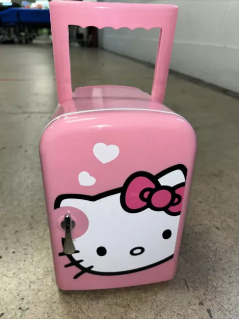 RARE Sanrio Hello Kitty refrigerator personal mini fridge 76009-TA Warms Cools