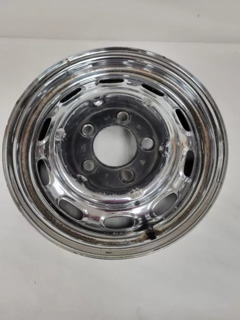 1969 Porsche Chrome 15inch Wheel OEM Porsche