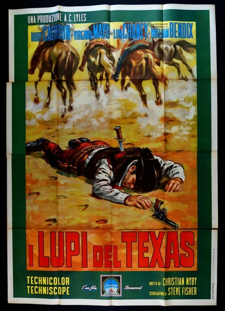 Manifesto I Loups Del Texas Calhoun Mayo Chaney Bendix Niby Western M327