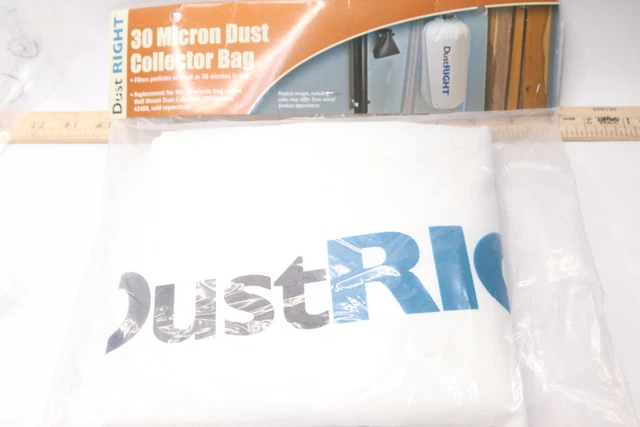 Dust Right 30 Micron Replacement Bag for Rockler Wall Mount Dust Collector