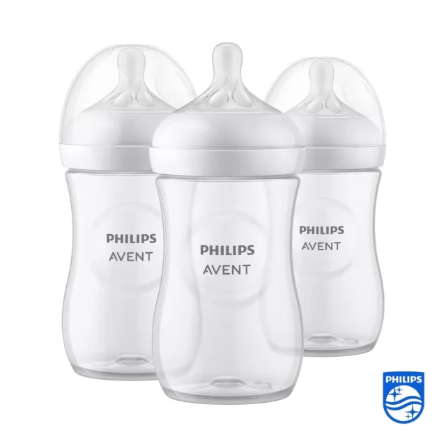 Philips Avent Babyflaschen Natural Response – 3x Babyflaschen, 260 ml, BPA-frei 2