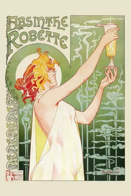 283715 Absinthe Robette Advertisement POSTER PLAKAT