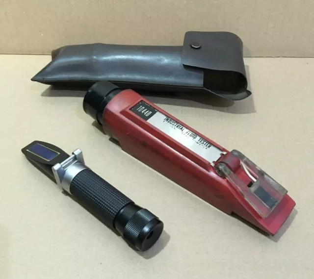 Lote Lot 2 Industrial Fluid Tester T/C Hand Refractometer Refractometro