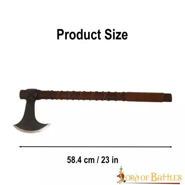 Viking Axe Throwing Battle Armor Medieval Hand Forged Renaissance SCA Accessory 2