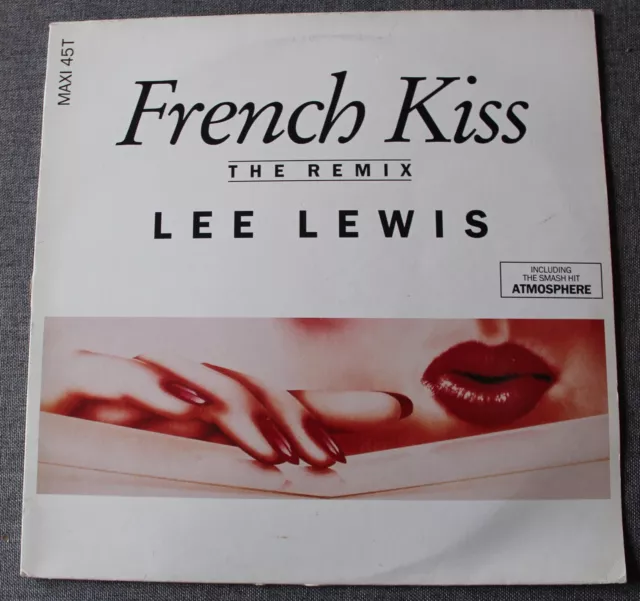 Lee Lewis, French kiss the remix, Maxi Vinyl