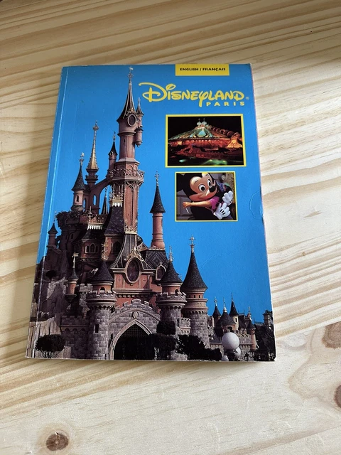 Disneyland Paris Guidebook 1996 Map Guide Mickey Mouse Children Collector