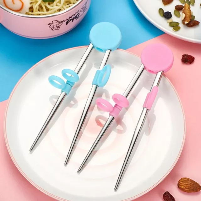 Baby Feeding Utensils Training Chopsticks Children Tableware With Box