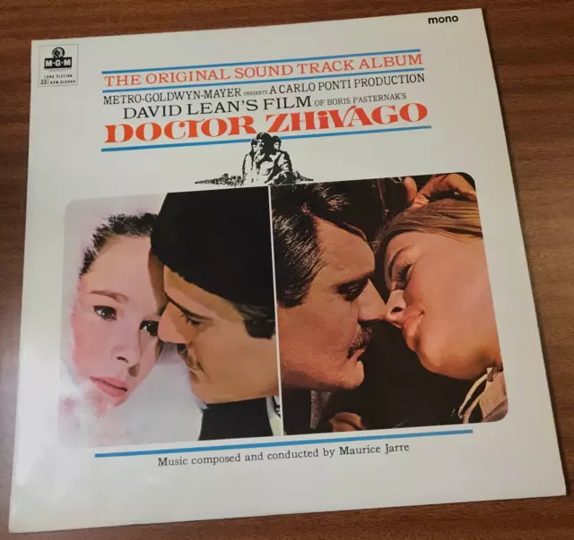 Doctor Zhivao - Original Soundtrack  LP Vinyl Album Record MGM C 8007 EMI