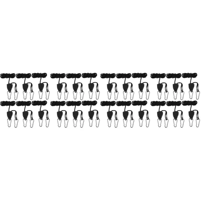 24 Pcs Reflektoren Hängen Haken Ratschen Straps Interne Getriebe Ratschen