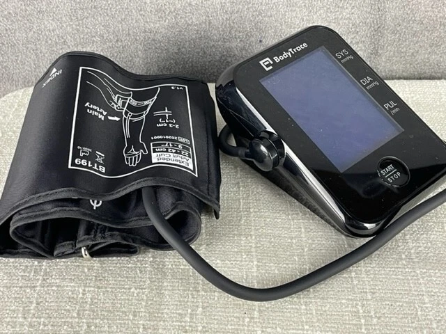 Body Trace BT105 Blood Pressure Monitor Black Serial Number 860112049832001
