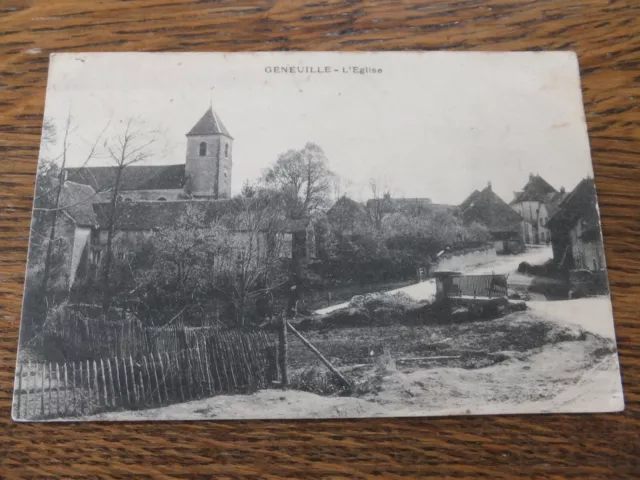 25 Cpa Geneuille L'église