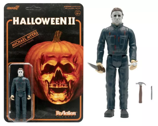 Halloween II Michael Myers 3.75" ReAction Figure ⭐BRAND NEW⭐ 06HSU01