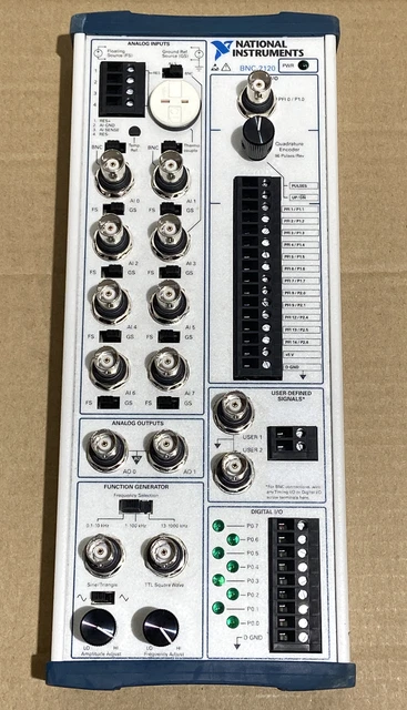 National Instruments Bnc-2120 Connettore Blocco Interfaccia